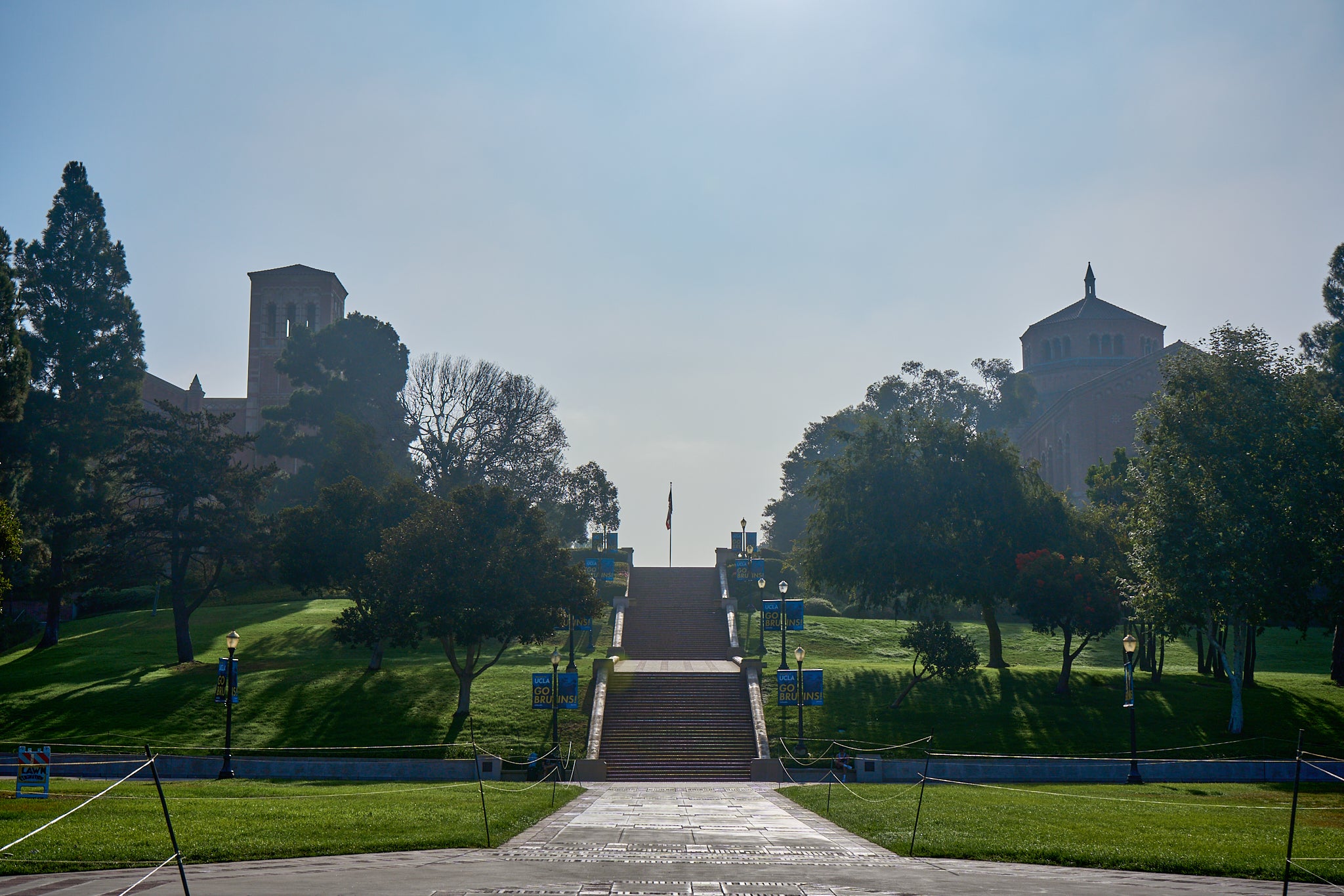 ucla campus and janns steps